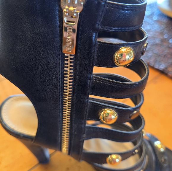 Colin Stuart gladiator high heel sandles. Size 7 - Picture 6 of 8